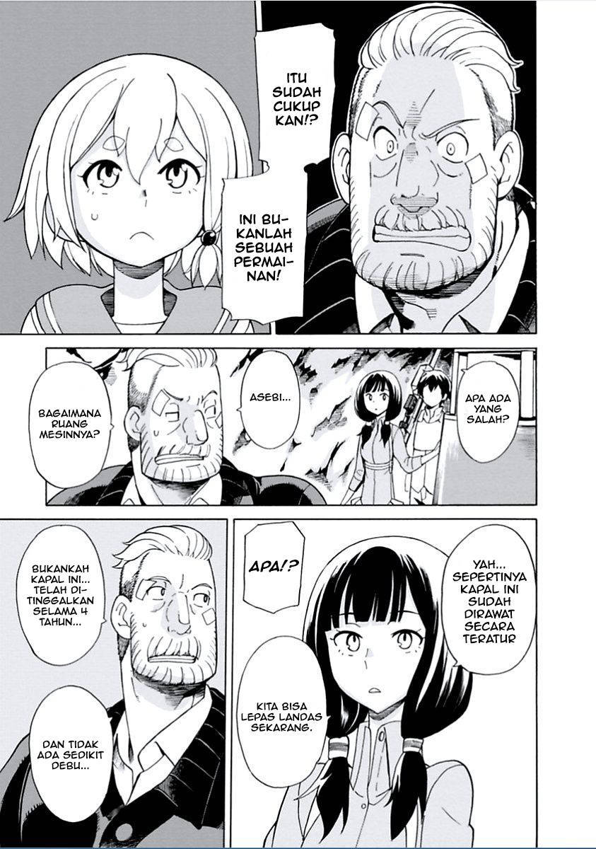 Halaman 29 dari Asebi to Sora Sekai no Boukensha Chapter 6