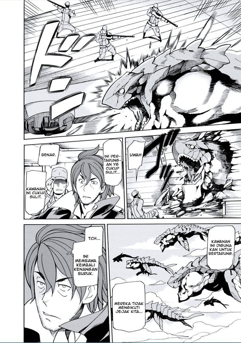 Halaman 32 dari Asebi to Sora Sekai no Boukensha Chapter 6