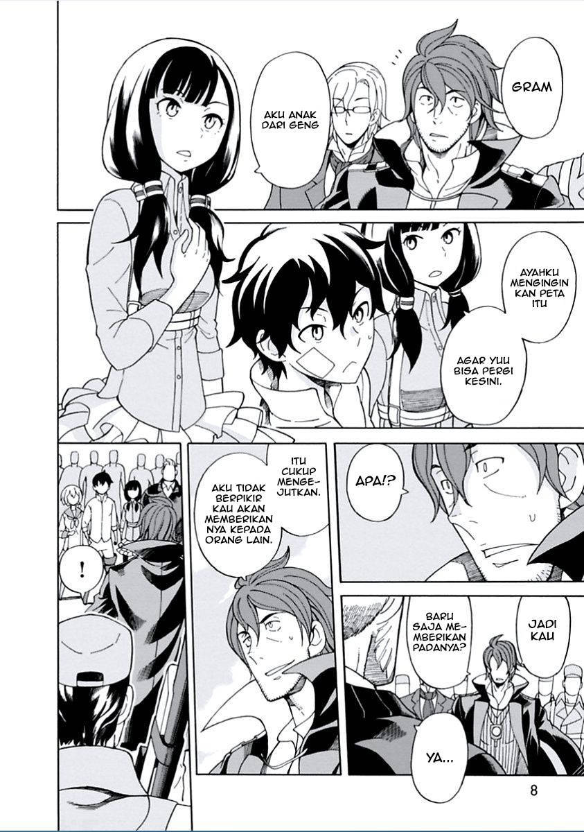 Halaman 7 dari Asebi to Sora Sekai no Boukensha Chapter 6