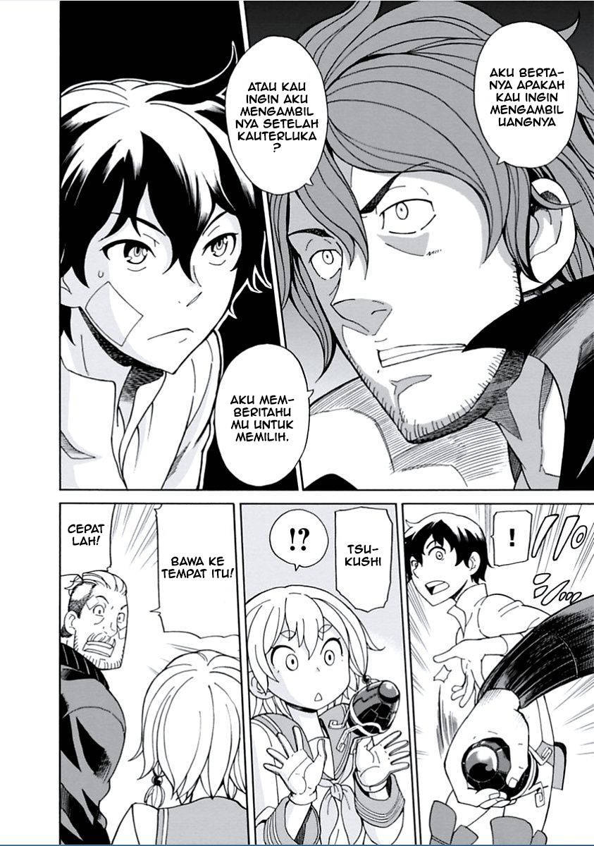 Halaman 9 dari Asebi to Sora Sekai no Boukensha Chapter 6