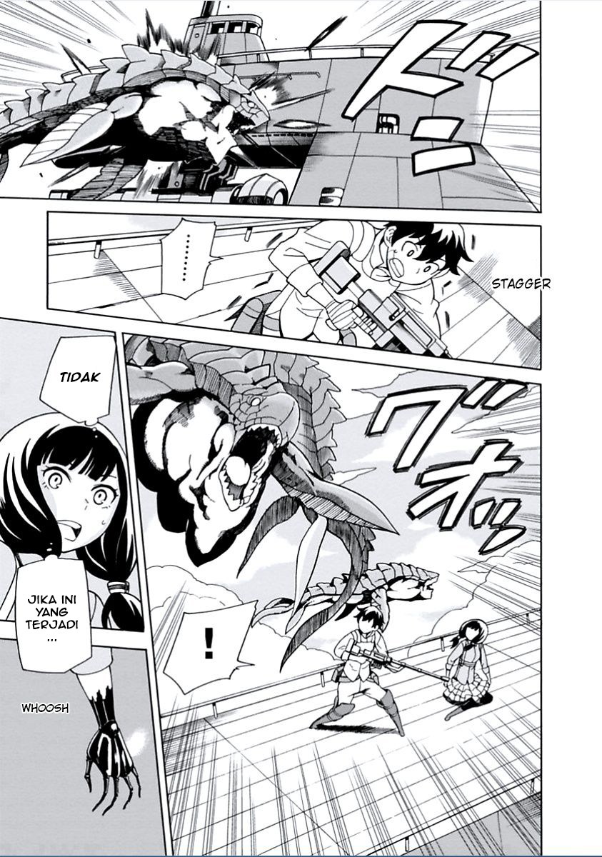 Halaman 11 dari Asebi to Sora Sekai no Boukensha Chapter 7