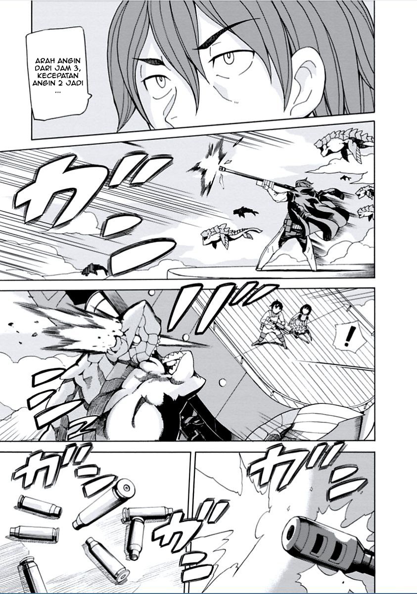 Halaman 15 dari Asebi to Sora Sekai no Boukensha Chapter 7
