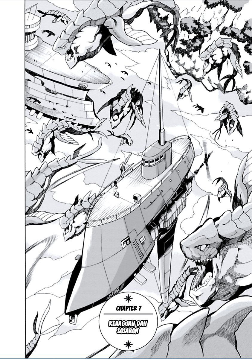 Halaman 2 dari Asebi to Sora Sekai no Boukensha Chapter 7