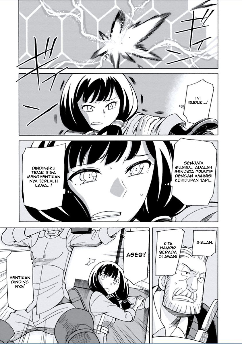 Halaman 22 dari Asebi to Sora Sekai no Boukensha Chapter 7