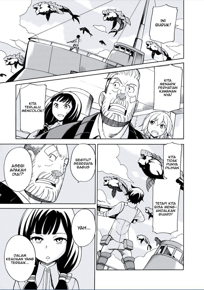 Halaman 3 dari Asebi to Sora Sekai no Boukensha Chapter 7