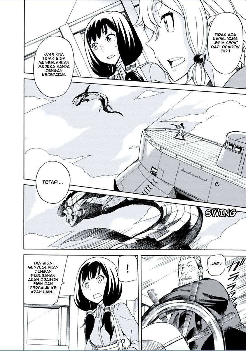 Halaman 15 dari Asebi to Sora Sekai no Boukensha Chapter 8