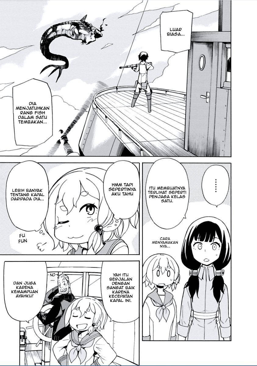 Halaman 18 dari Asebi to Sora Sekai no Boukensha Chapter 8