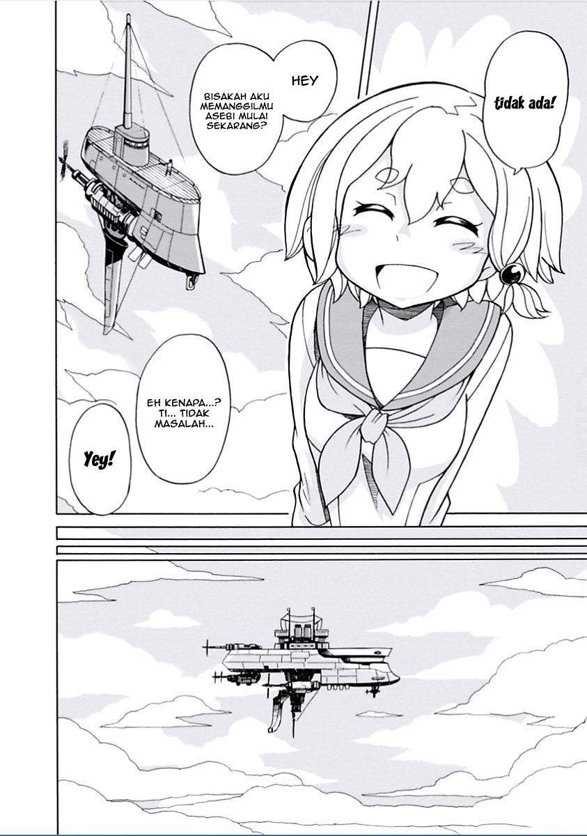 Halaman 21 dari Asebi to Sora Sekai no Boukensha Chapter 8