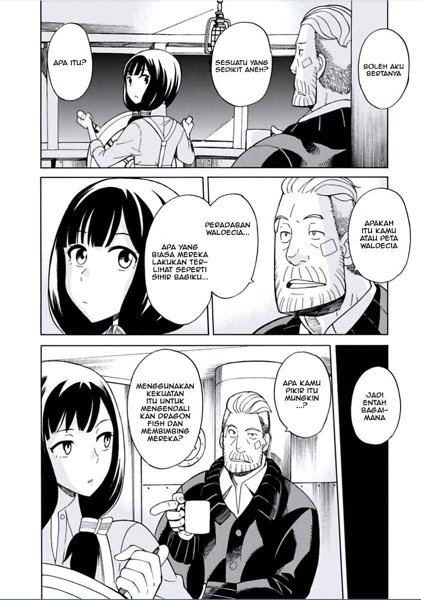 Halaman 25 dari Asebi to Sora Sekai no Boukensha Chapter 8