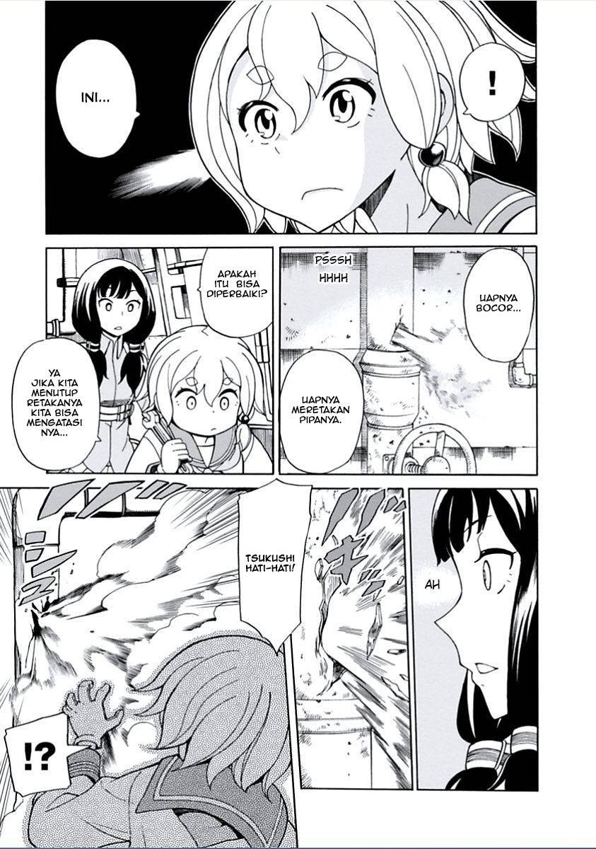 Halaman 7 dari Asebi to Sora Sekai no Boukensha Chapter 8