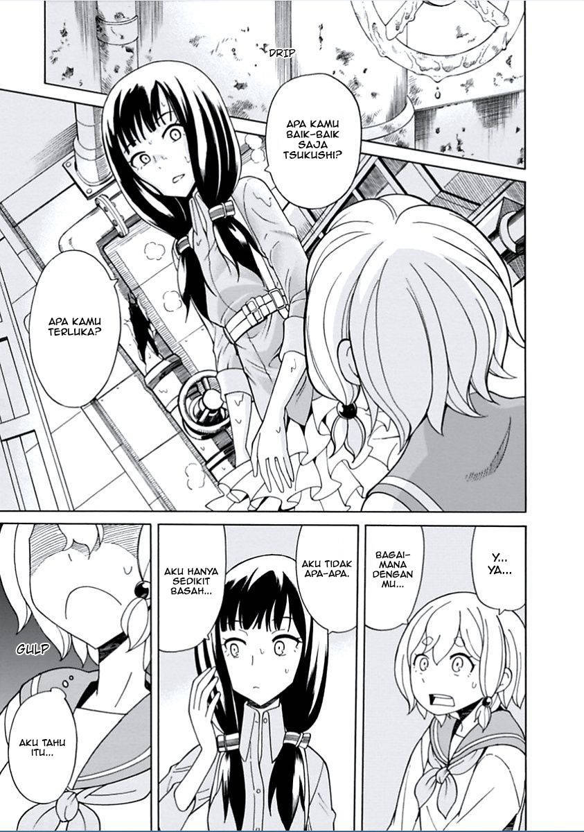 Halaman 9 dari Asebi to Sora Sekai no Boukensha Chapter 8