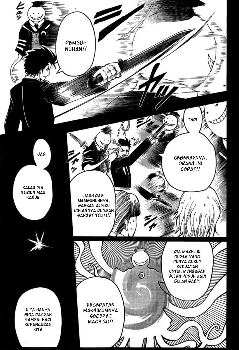 Halaman 15 dari Ansatsu Kyoushitsu Chapter 1