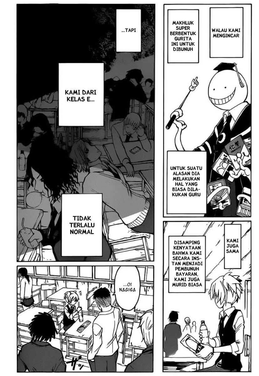 Halaman 22 dari Ansatsu Kyoushitsu Chapter 1