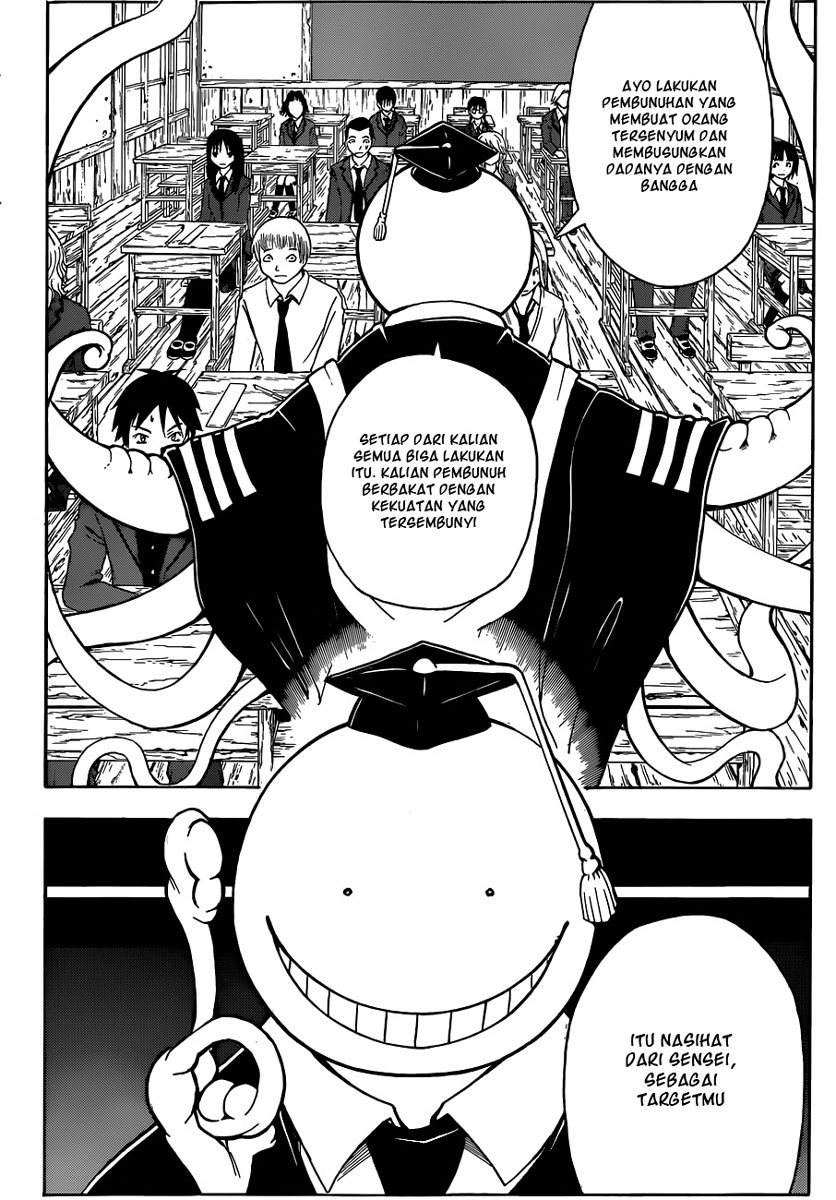 Halaman 45 dari Ansatsu Kyoushitsu Chapter 1