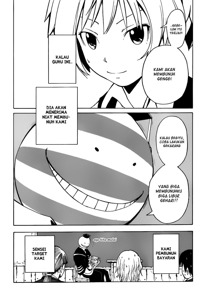 Halaman 49 dari Ansatsu Kyoushitsu Chapter 1