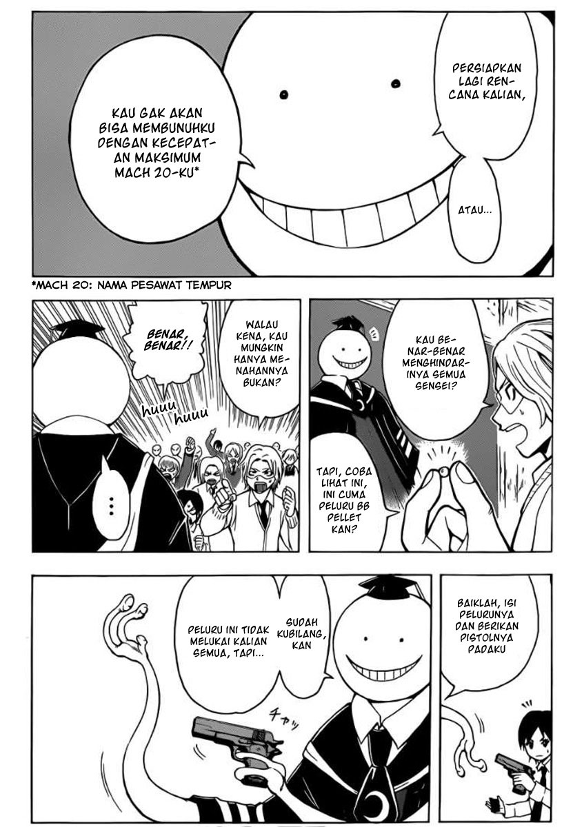Halaman 8 dari Ansatsu Kyoushitsu Chapter 1