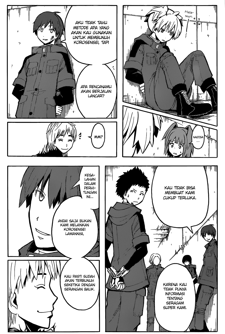 Halaman 15 dari Ansatsu Kyoushitsu Chapter 104