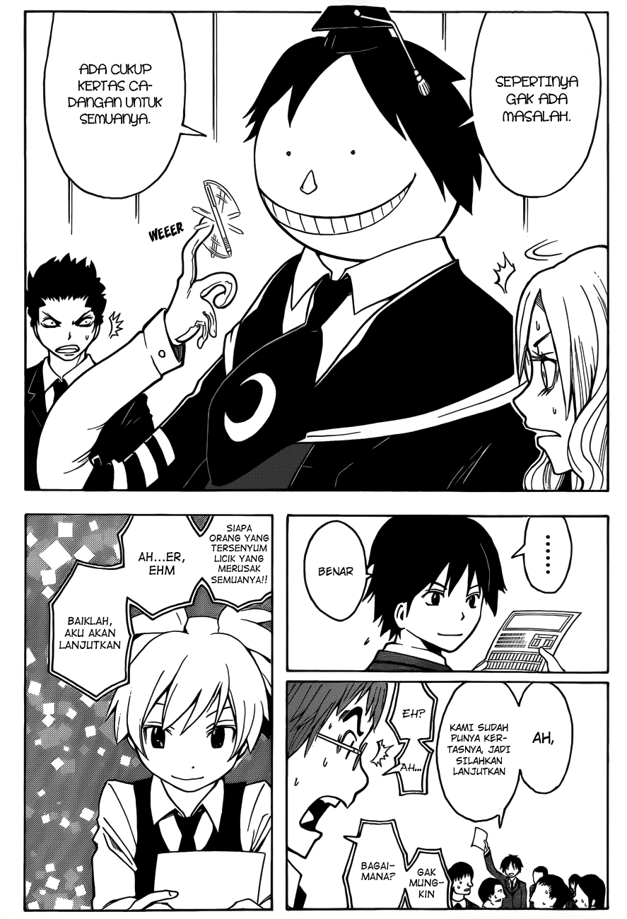Halaman 14 dari Ansatsu Kyoushitsu Chapter 11
