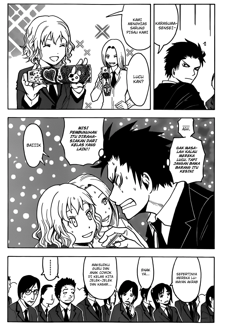 Halaman 8 dari Ansatsu Kyoushitsu Chapter 11
