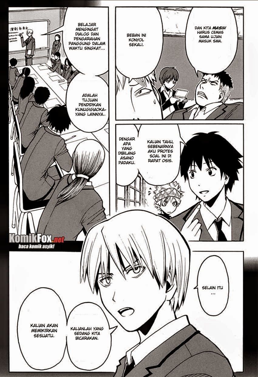 Halaman 8 dari Ansatsu Kyoushitsu Chapter 127