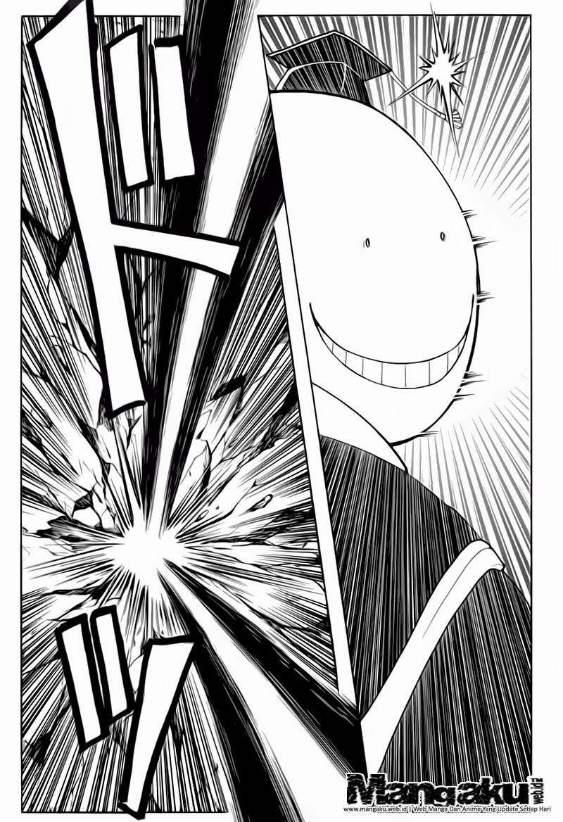 Halaman 17 dari Ansatsu Kyoushitsu Chapter 128