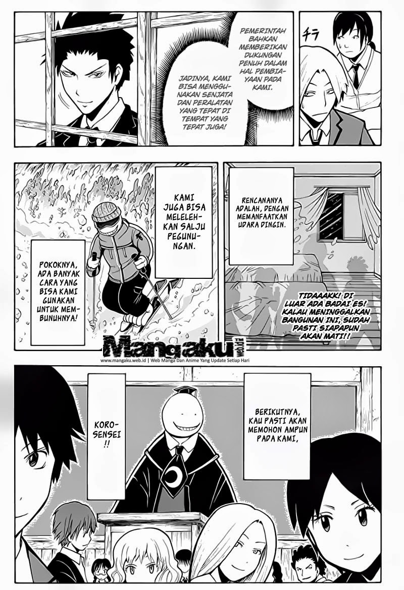 Halaman 6 dari Ansatsu Kyoushitsu Chapter 128