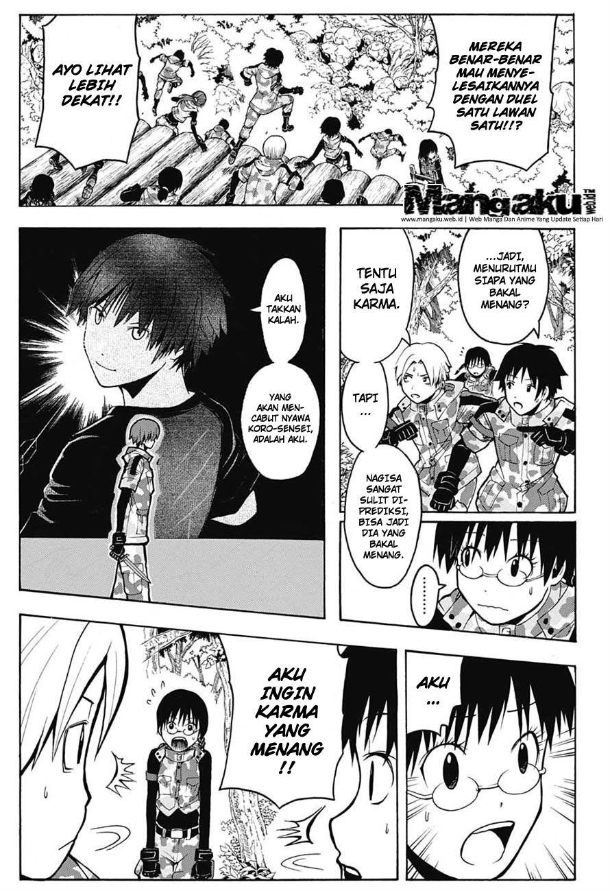 Halaman 8 dari Ansatsu Kyoushitsu Chapter 147