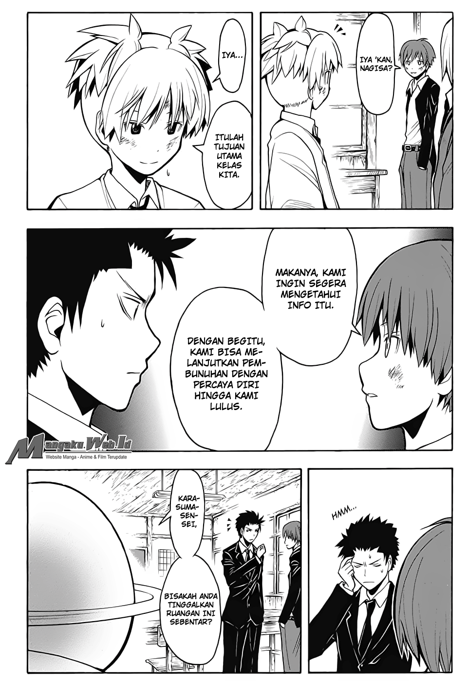Halaman 11 dari Ansatsu Kyoushitsu Chapter 150
