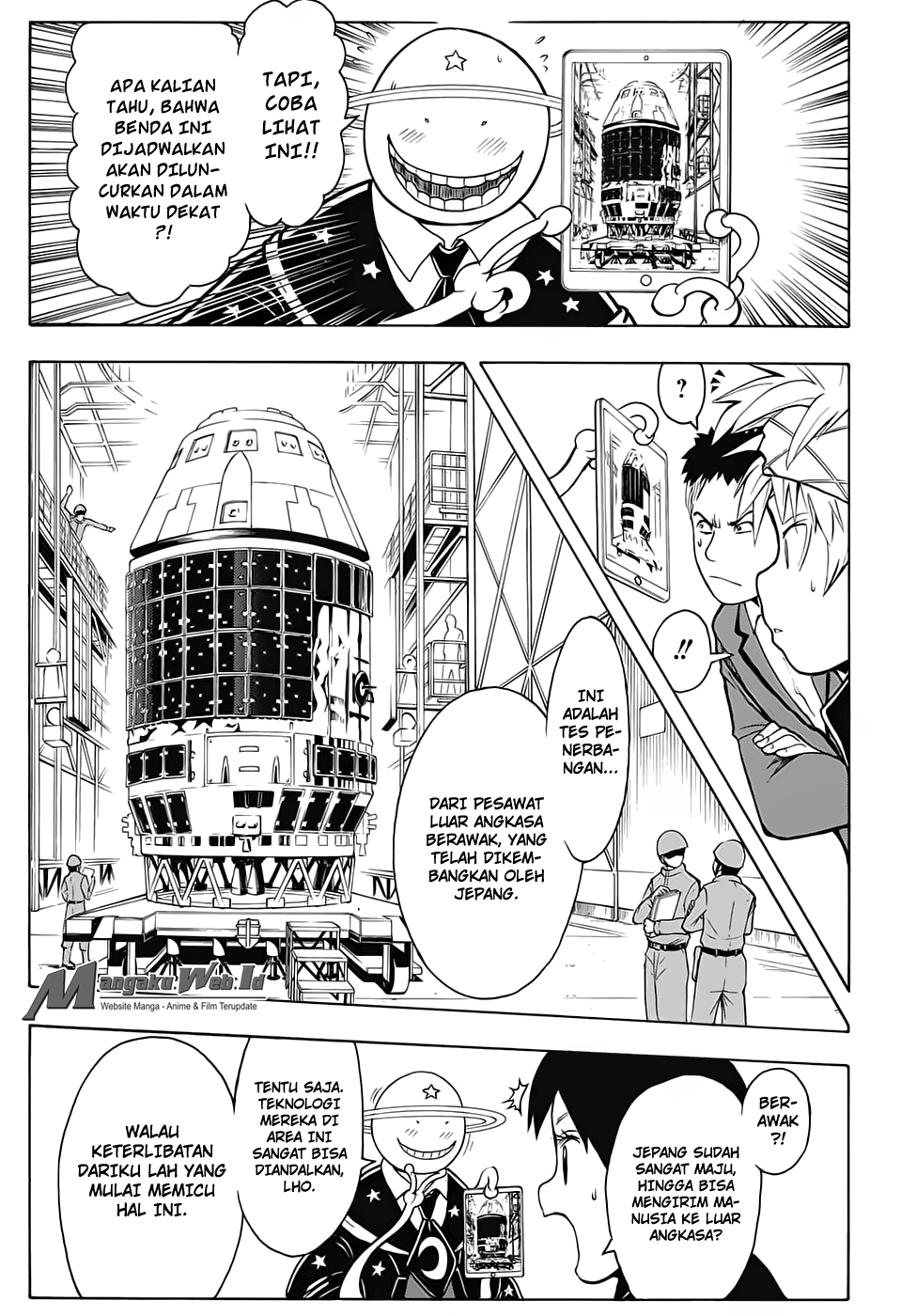 Halaman 14 dari Ansatsu Kyoushitsu Chapter 150