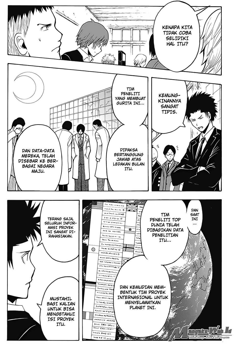 Halaman 4 dari Ansatsu Kyoushitsu Chapter 150