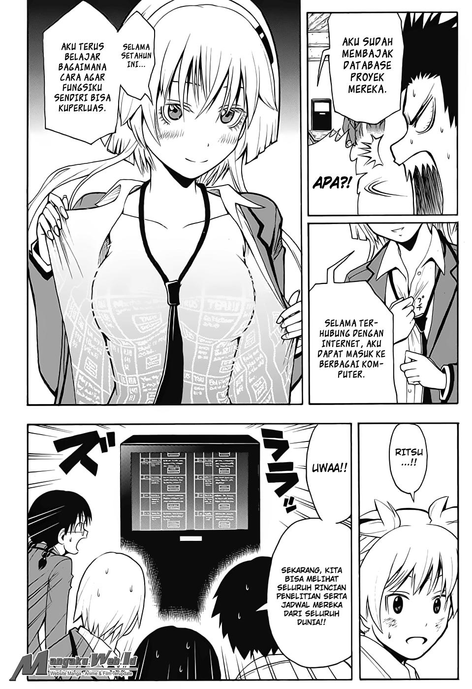 Halaman 5 dari Ansatsu Kyoushitsu Chapter 150