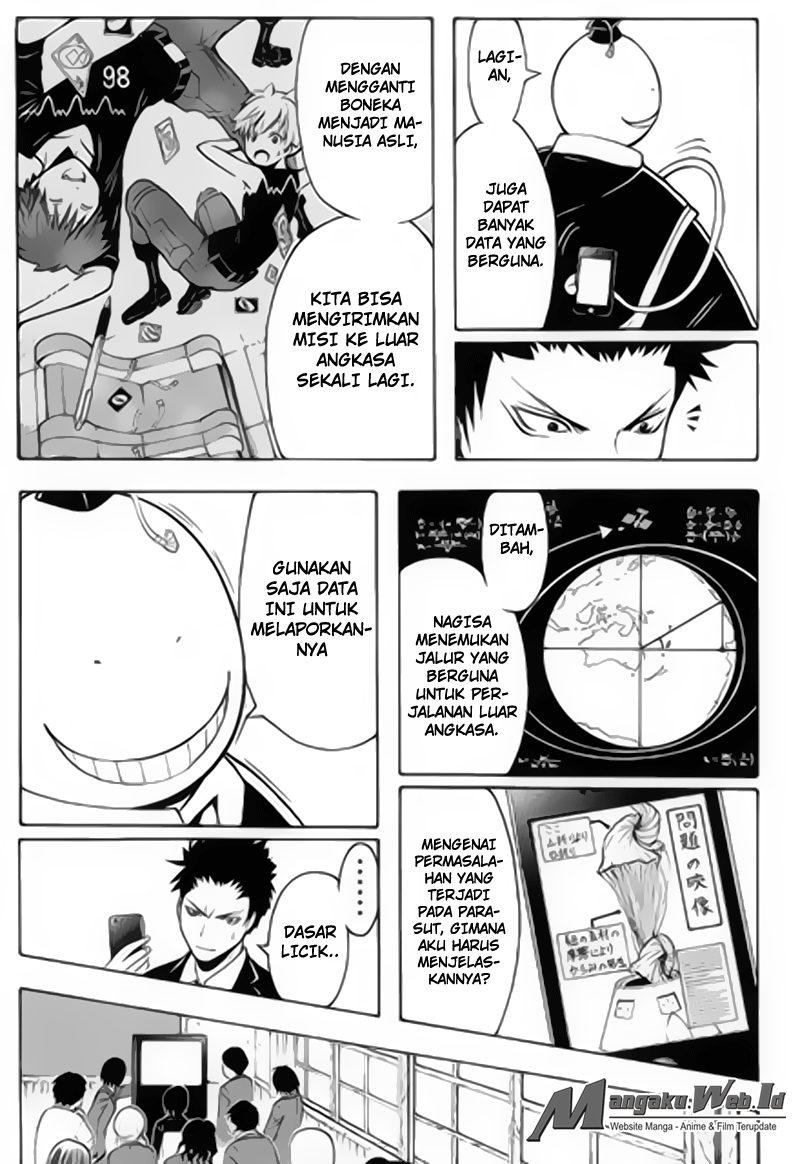 Halaman 2 dari Ansatsu Kyoushitsu Chapter 153