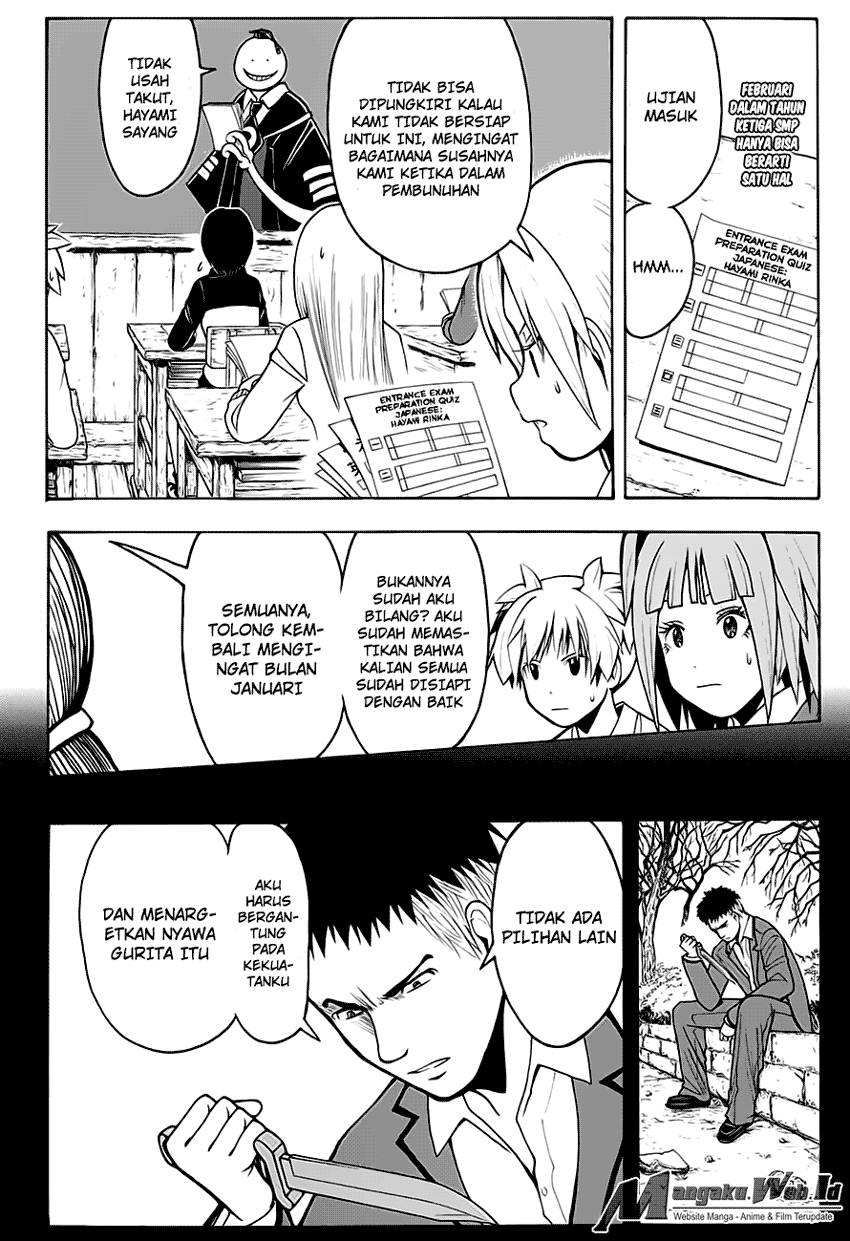 Halaman 3 dari Ansatsu Kyoushitsu Chapter 155