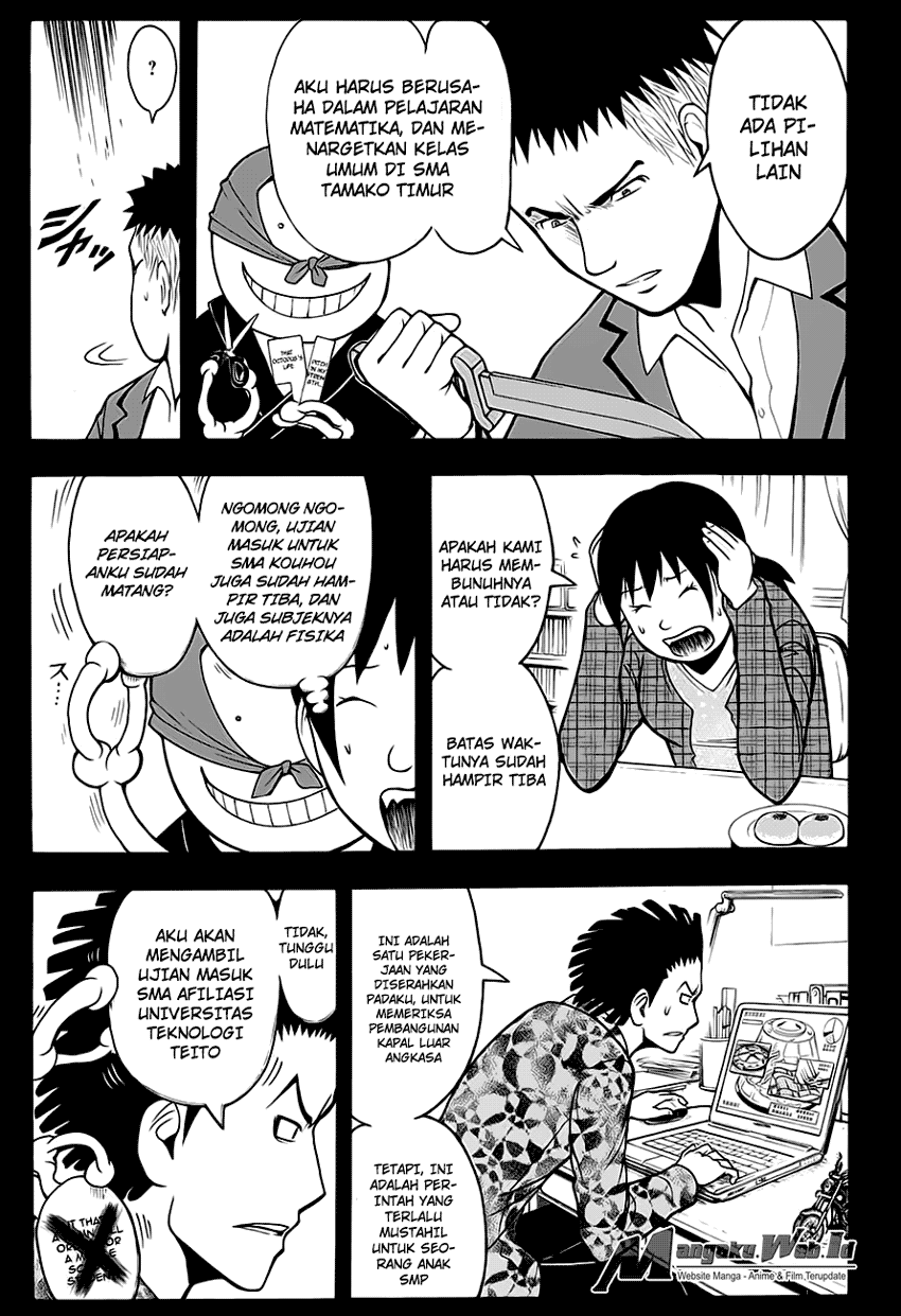 Halaman 4 dari Ansatsu Kyoushitsu Chapter 155