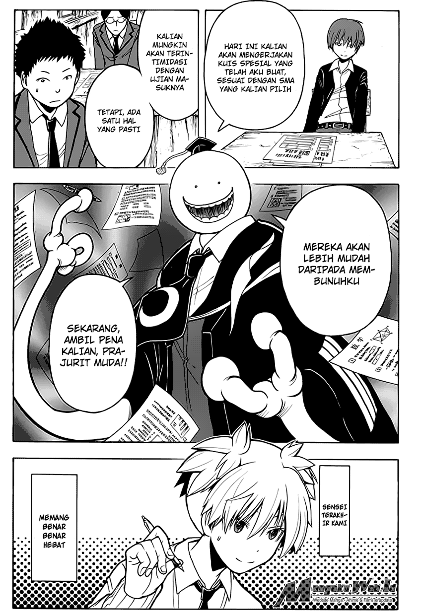 Halaman 6 dari Ansatsu Kyoushitsu Chapter 155