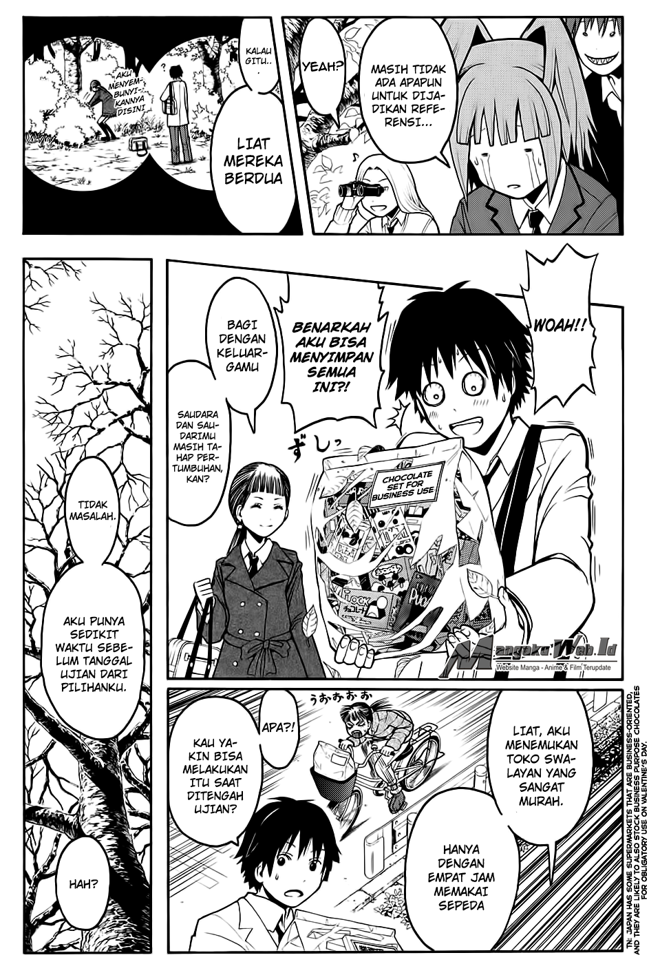 Halaman 7 dari Ansatsu Kyoushitsu Chapter 159