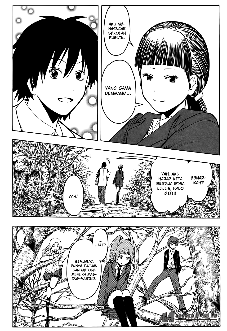 Halaman 8 dari Ansatsu Kyoushitsu Chapter 159