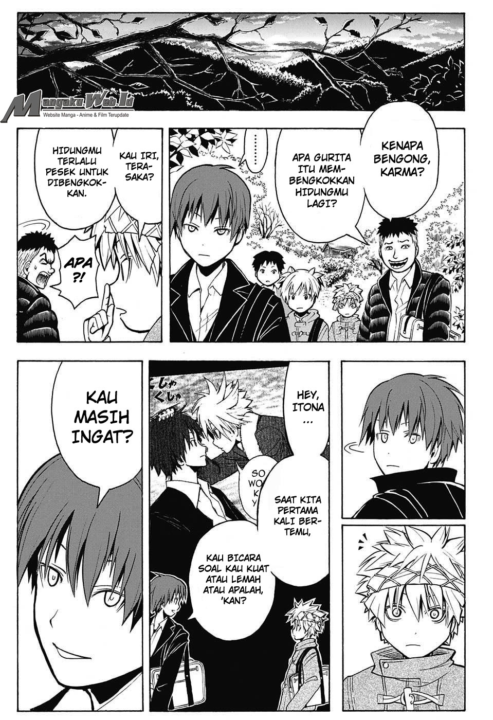 Halaman 5 dari Ansatsu Kyoushitsu Chapter 161