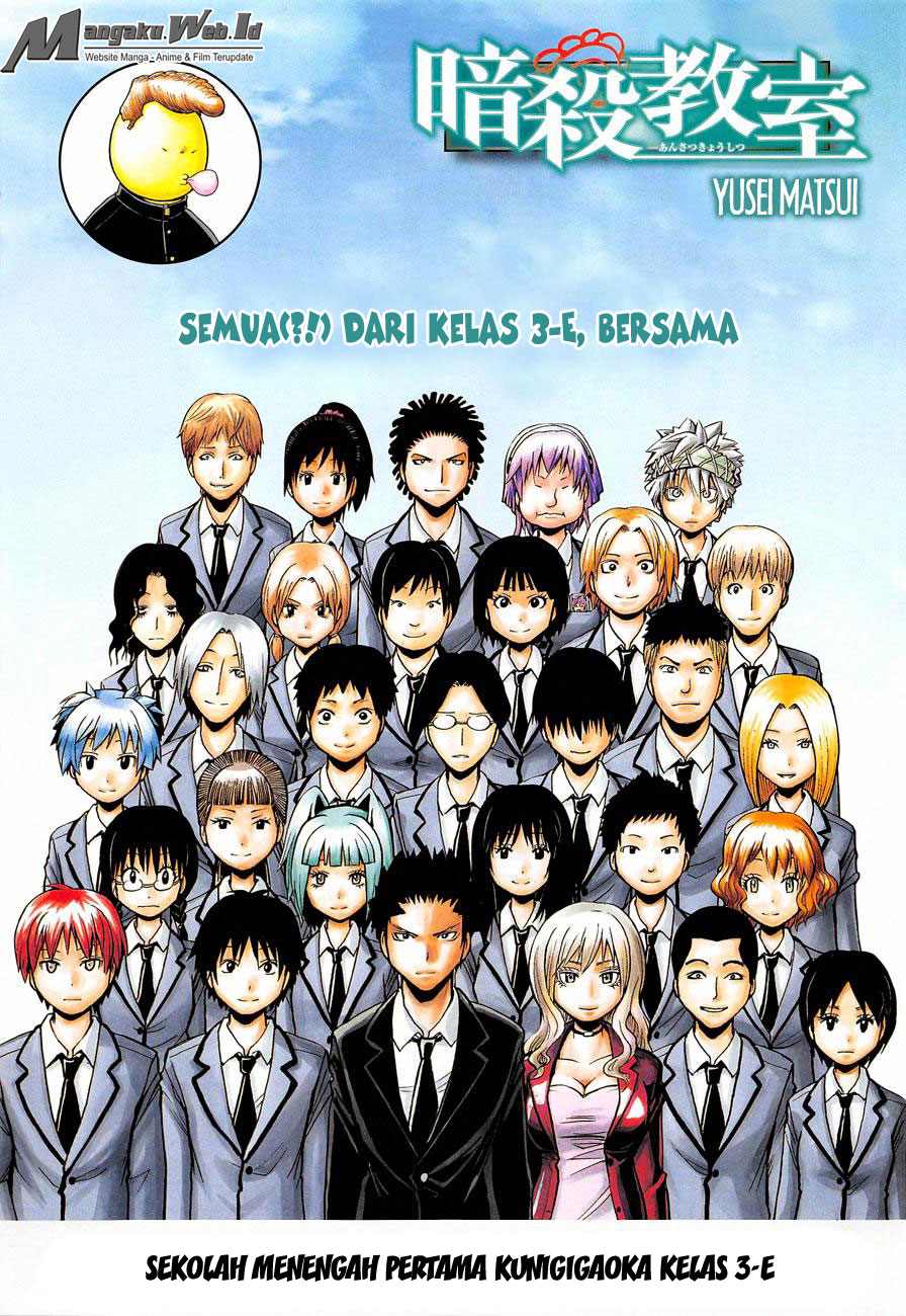 Halaman 1 dari Ansatsu Kyoushitsu Chapter 166