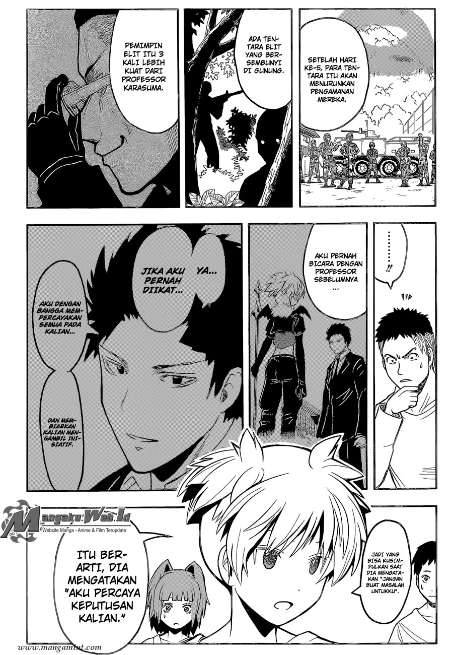 Halaman 17 dari Ansatsu Kyoushitsu Chapter 166
