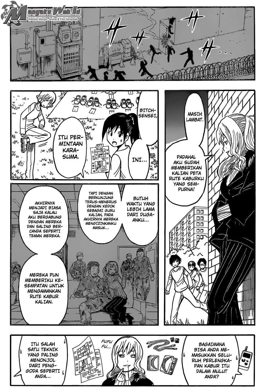 Halaman 11 dari Ansatsu Kyoushitsu Chapter 167