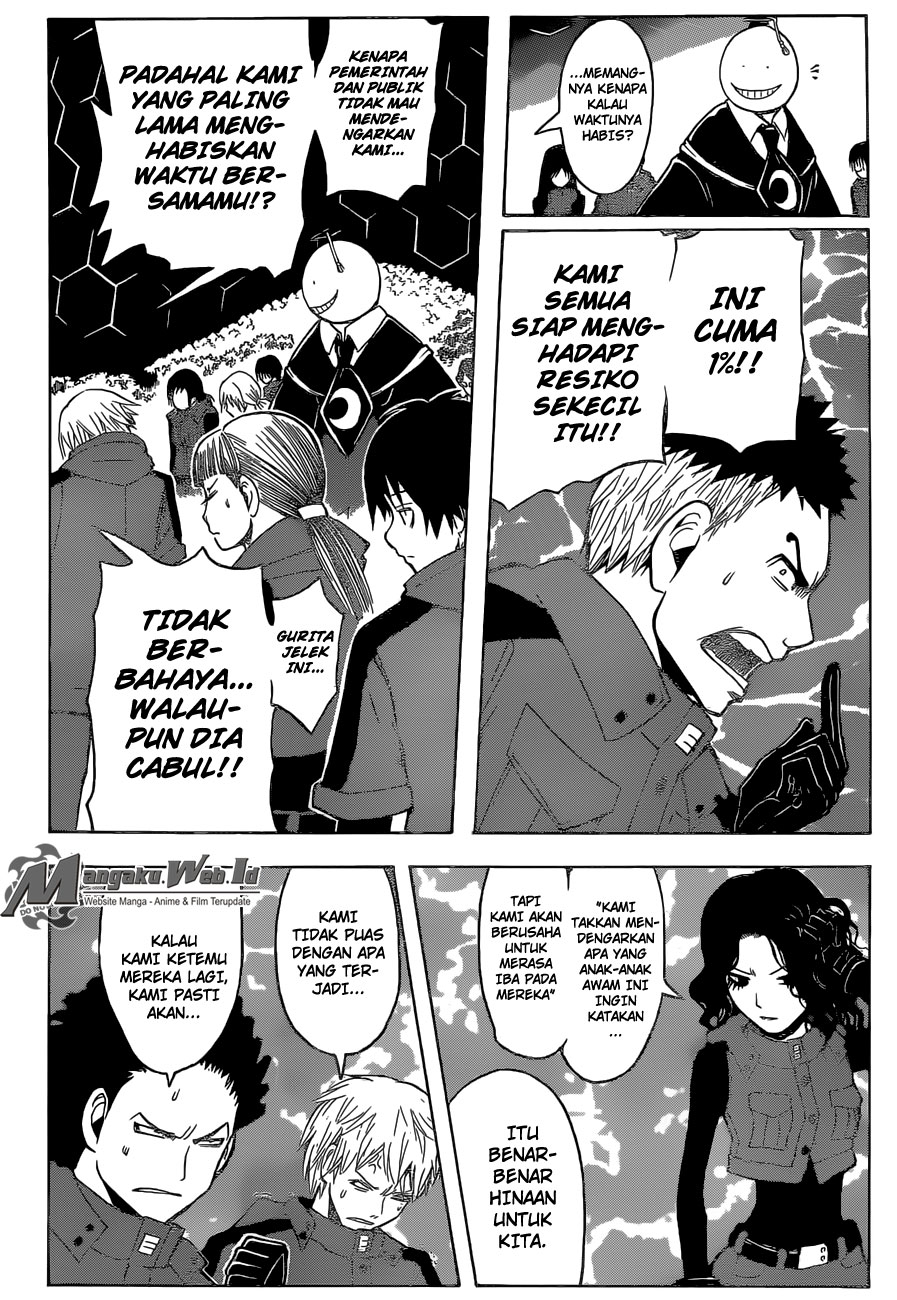 Halaman 7 dari Ansatsu Kyoushitsu Chapter 170