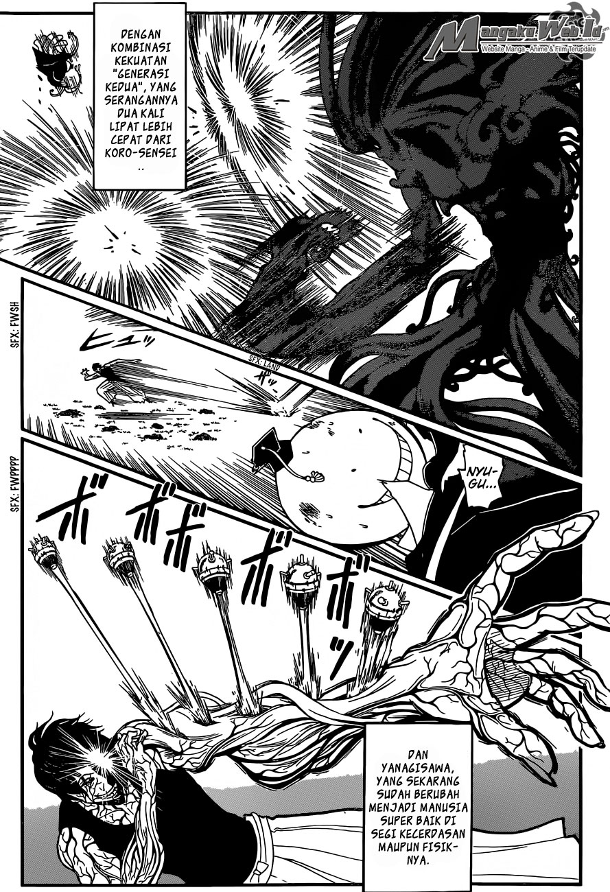 Halaman 4 dari Ansatsu Kyoushitsu Chapter 172