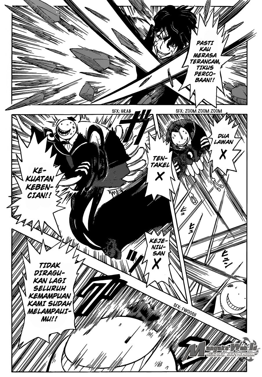 Halaman 6 dari Ansatsu Kyoushitsu Chapter 172