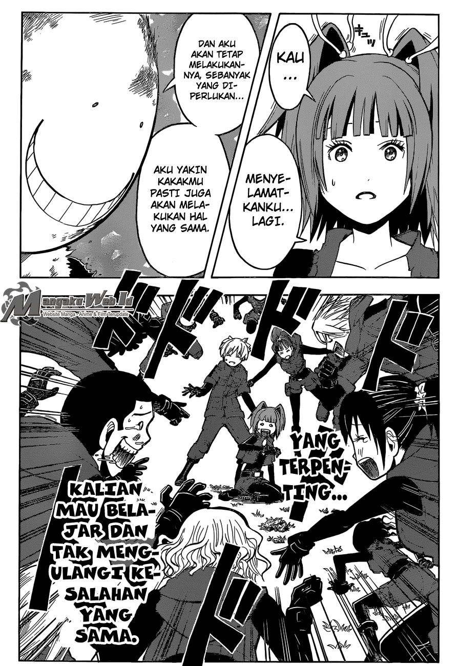 Halaman 19 dari Ansatsu Kyoushitsu Chapter 175