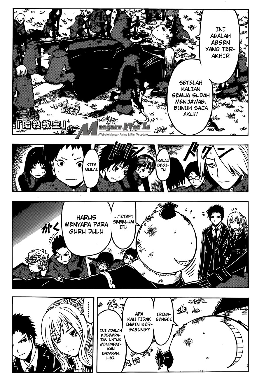 Halaman 3 dari Ansatsu Kyoushitsu Chapter 177