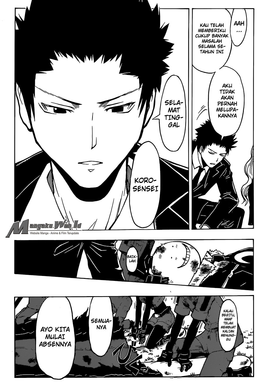 Halaman 5 dari Ansatsu Kyoushitsu Chapter 177