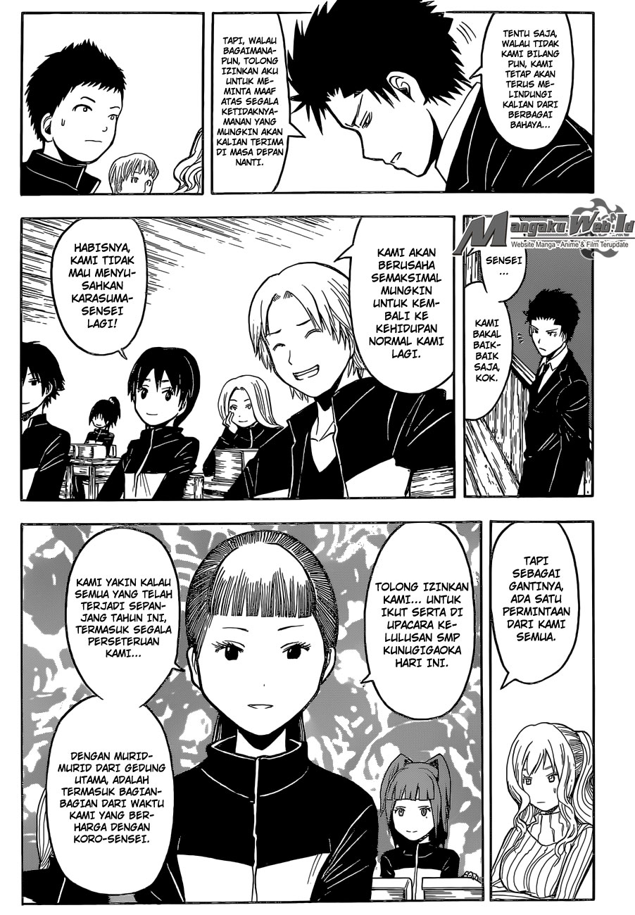 Halaman 10 dari Ansatsu Kyoushitsu Chapter 178