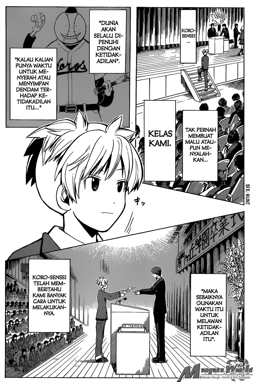 Halaman 13 dari Ansatsu Kyoushitsu Chapter 178