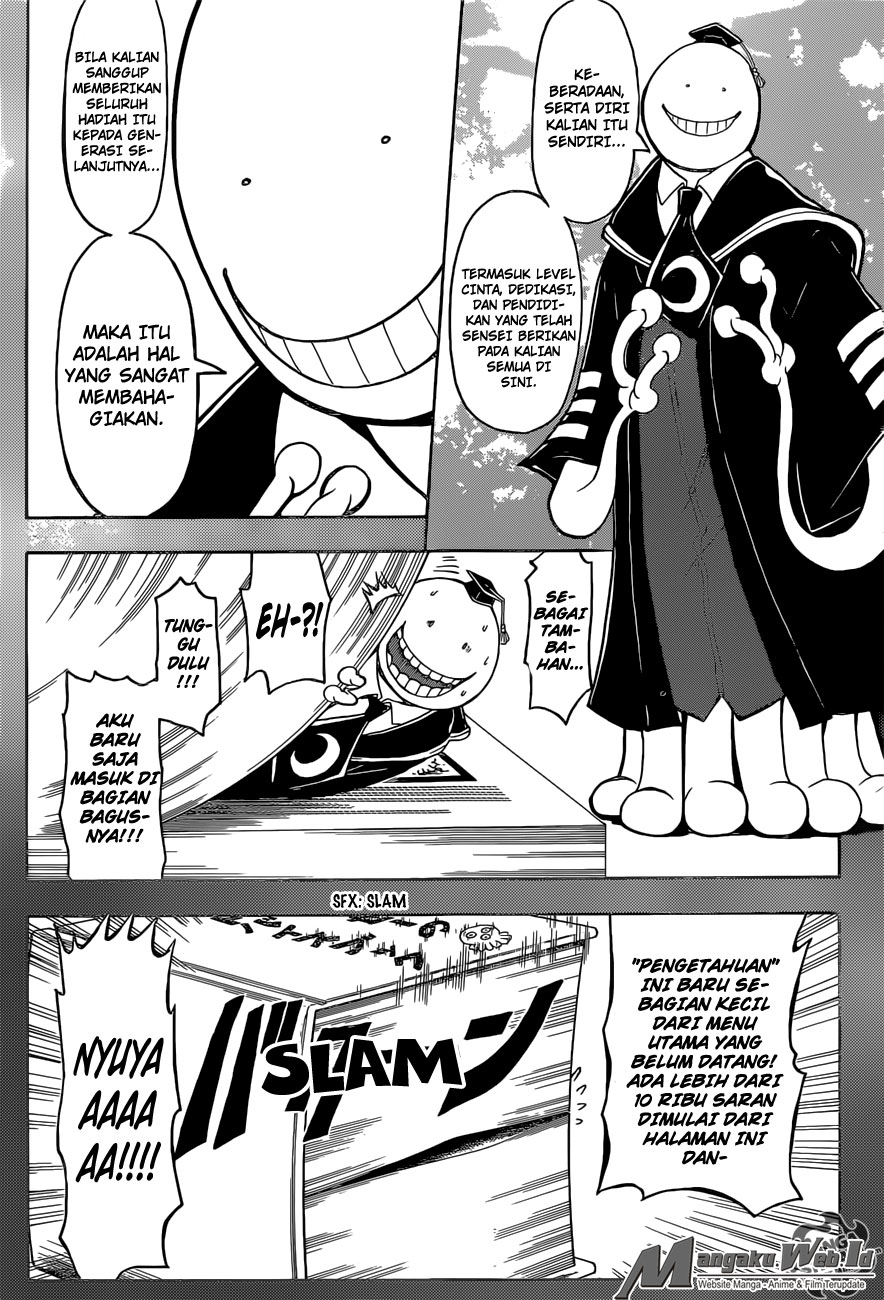 Halaman 4 dari Ansatsu Kyoushitsu Chapter 178